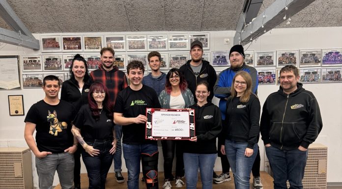 «Röfischrenzer» spenden 6500 Franken an gemeinnützigen Verein Pfötler