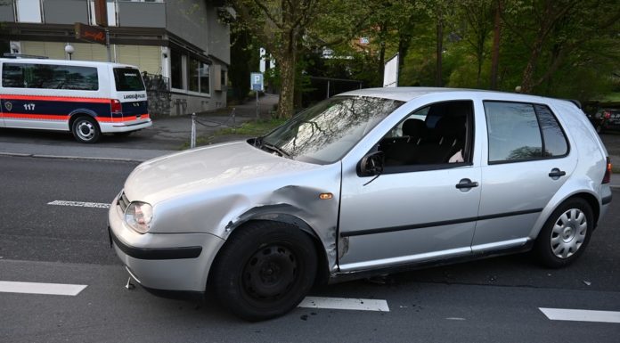 Verkehrsunfall in Nendeln