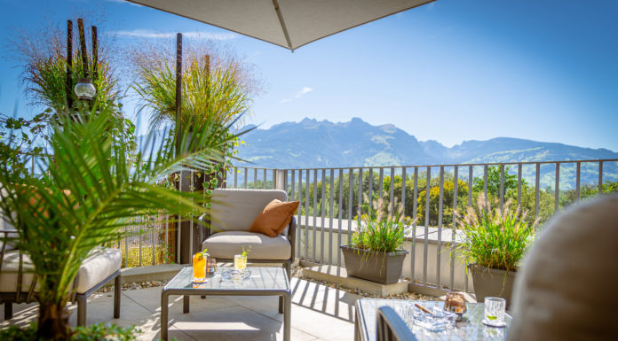 Stil und Genuss – Die Rooftop Bar «Floor Four» des Grand Casinos Liechtenstein
