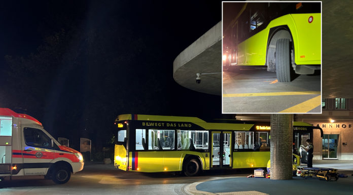 Mann bei Unfall in Schaan schwer verletzt