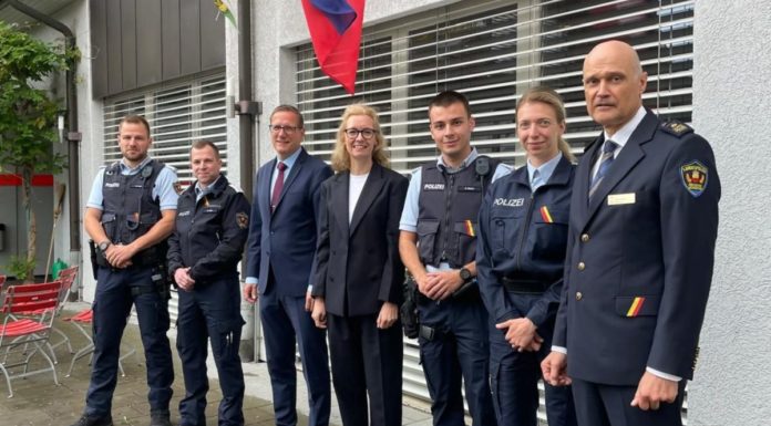 Besuch an der Polizeischule Ostschweiz