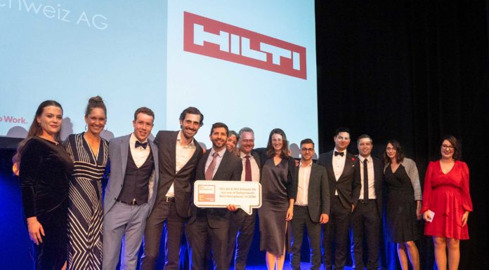 Hilti als bester Arbeitgeber ausgezeichet