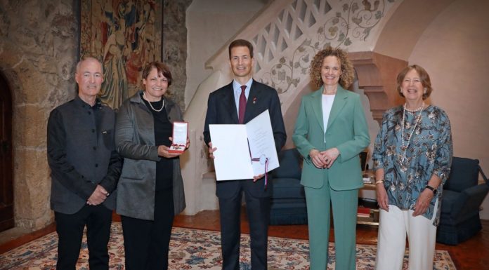Verdienstorden an Brigitte Marxer
