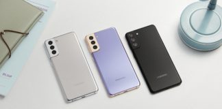 Das Samsung Galaxy S21 wird auf den neuesten Stand gebracht.