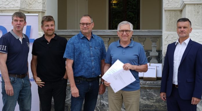 DpL reichte heute Unterschriften der „Radio“- Initiative ein