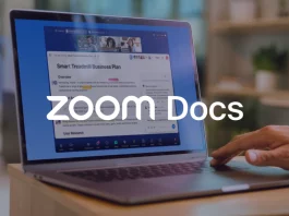 Die intelligente Textverarbeitung Zoom Docs ist in Zoom Workplace integriert und wird vom generativen KI-Assistenten Zoom AI Companion unterstützt, um einfacher Inhalte zu erstellen.
