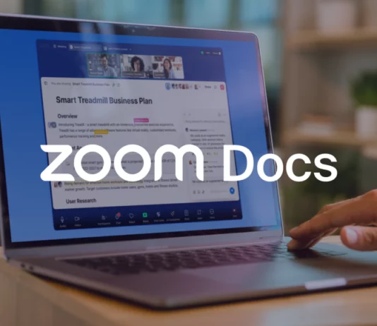 Die intelligente Textverarbeitung Zoom Docs ist in Zoom Workplace integriert und wird vom generativen KI-Assistenten Zoom AI Companion unterstützt, um einfacher Inhalte zu erstellen.