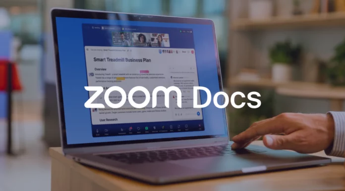Zoom revolutioniert die Zusammenarbeit: Zoom Docs ab sofort verfügbar Die intelligente Textverarbeitung Zoom Docs ist in Zoom Workplace integriert und wird vom generativen KI-Assistenten Zoom AI Companion unterstützt, um einfacher Inhalte zu erstellen.
