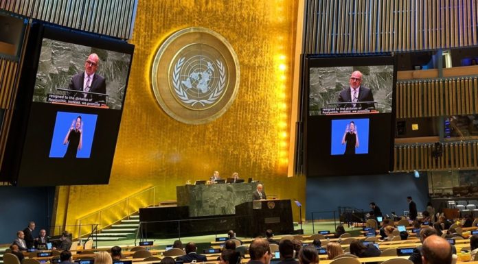 Regierungschef Daniel Risch am Zukunftsgipfel in New York