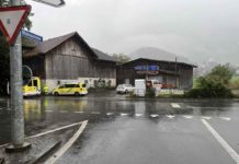 Buchs: Unfall zwischen Auto und Motorrad