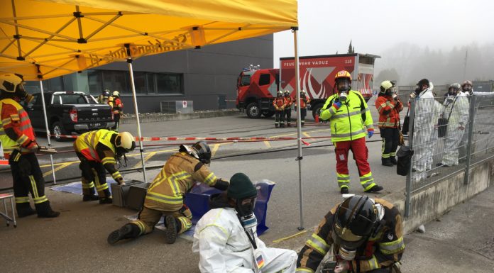 Feuerwehr-Weiterbildungskurs Strahlenschutz