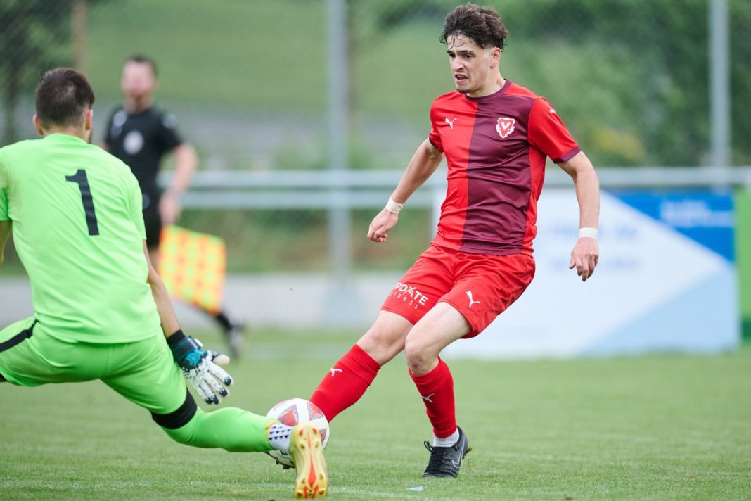 Rechts im Bild Fabio Luque-Natoro im Dress des FC Vaduz. Foto: M.Zanghellini, 30.9.2024