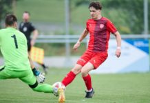 Rechts im Bild Fabio Luque-Natoro im Dress des FC Vaduz. Foto: M.Zanghellini, 30.9.2024