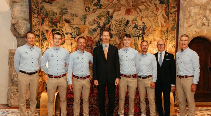 Empfang der Olympia-Delegation Paris 2024 im Schloss Vaduz