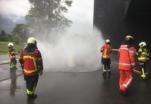 Feuerwehr-Aufbaukurs in Balzers