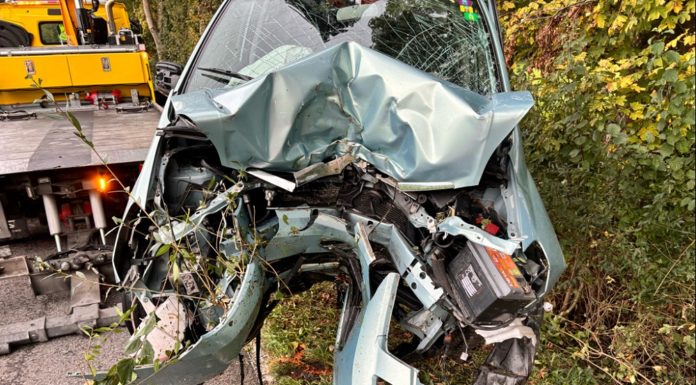 Schwerer Verkehrsunfall in Ruggell