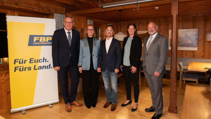 FBP Planken nominiert Sascha Quaderer und Bettina Petzold-Mähr