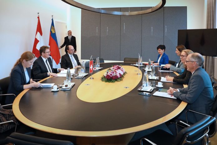 Besuch von Bundesrat Albert Rösti, Vorsteher des Eidgenössis