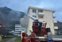 Zimmerbrand in Vaduz