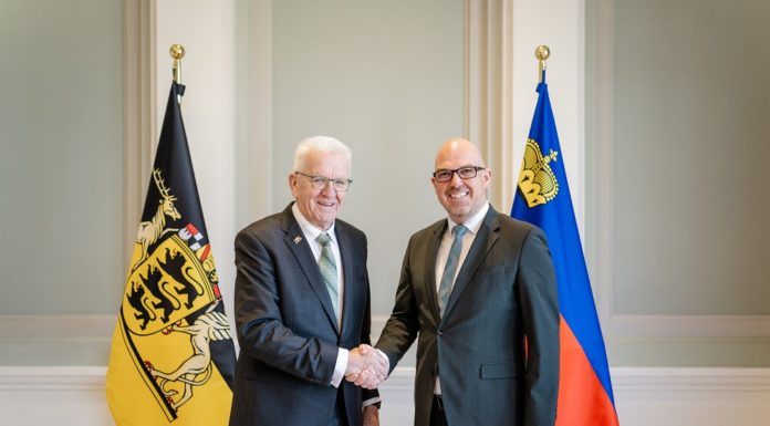 Ministerpräsident von Baden-Württemberg zu Besuch in Liechtenstein