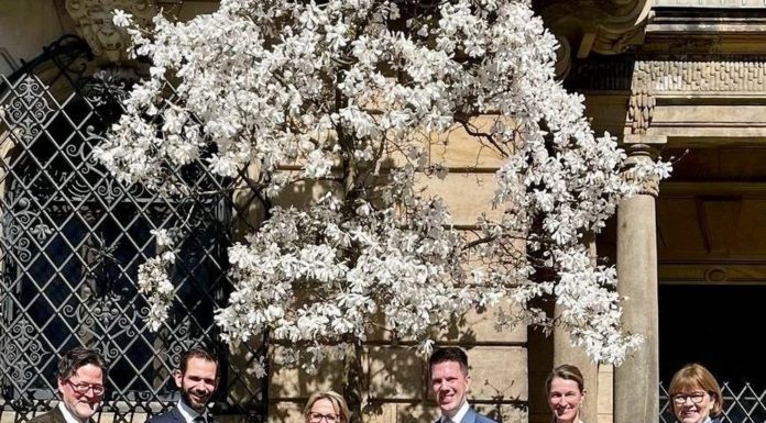 Regierungsrat Manuel Frick besucht die Leipziger Buchmesse und Dresden