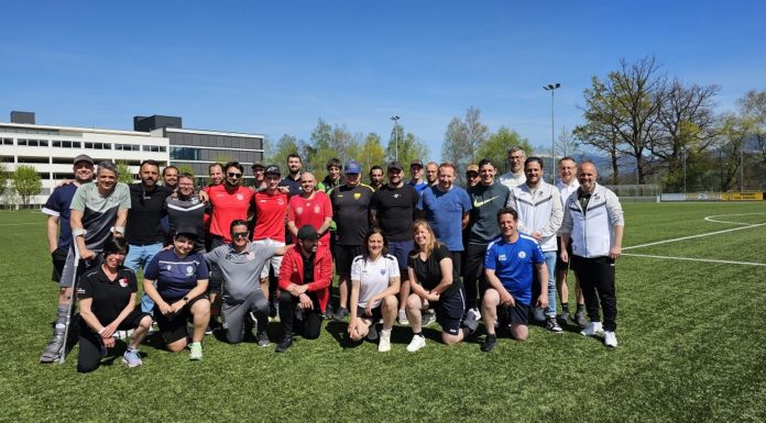 Die Stabsstelle für Sport führte einen (J+S)-Leiterkurs Kinder-Fussball durch