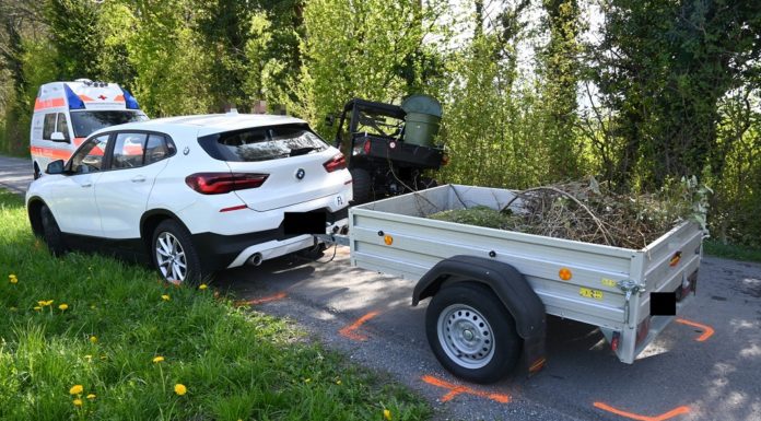 Balzers: Zusammenstoss zweier Fahrzeuge