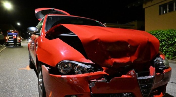 Auffahrunfall in Triesen