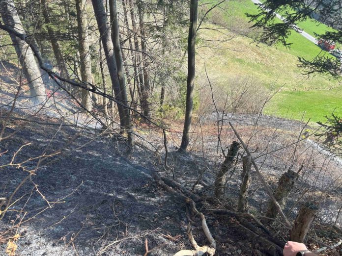 Waldbrand Ebnat-Kappel