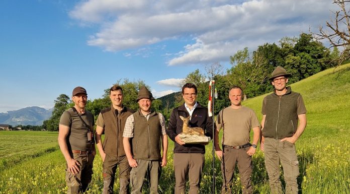 Rehkitzrettung der Jägerschaft