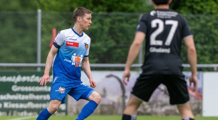 Der FC USV spielt zuhause gegen Schaffhausen 1:1