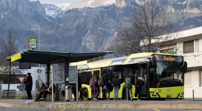 Direktbus von Buchs nach Eschen