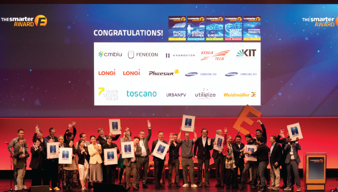 URBANROOF wurde an der Intersolar 2025 ausgezeichnet