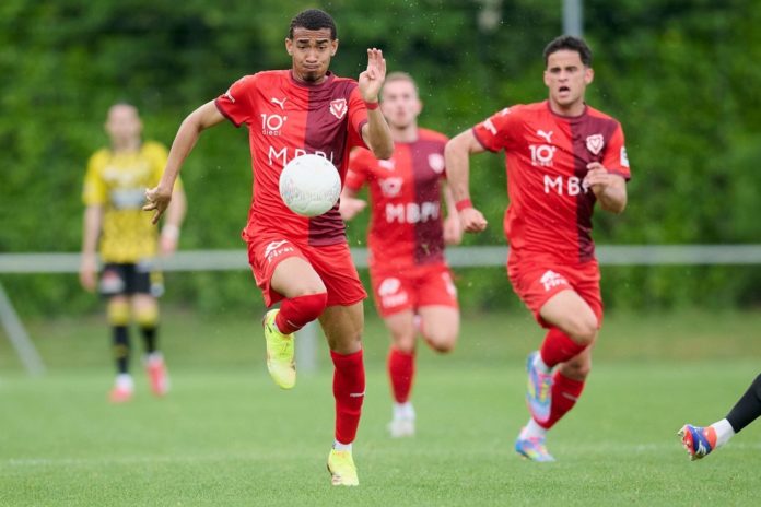 Stade Nyonnais - FCV, 1-0, am 2.Mai 2025, Kaio Eduardo, Cavegn, beide ausgewechselt. M.Z