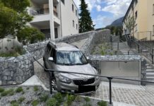 Vaduz – Mit Auto stecken geblieben