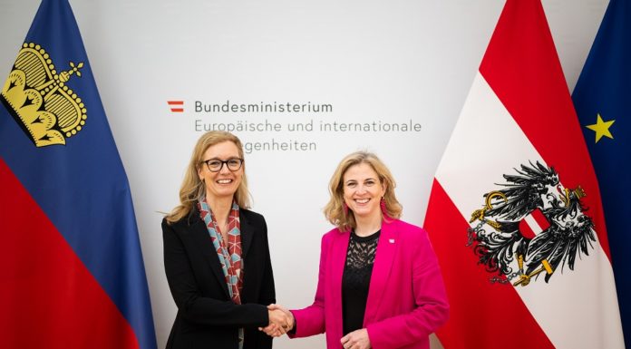 Regierungschefin-Stv. Monauni auf Antrittsbesuch in Wien