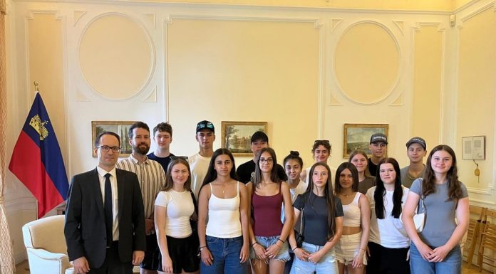 Oberschule Triesen zu Besuch in Wien