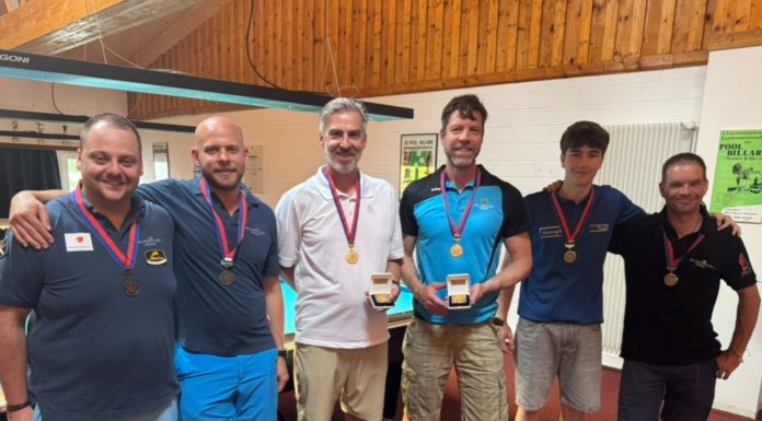 Billard: Schierscher/Perisic sind neue Team-Landesmeister