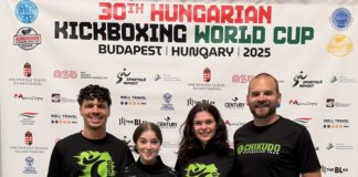 Die Teilnehmer aus Liechtenstein in Budpeest.