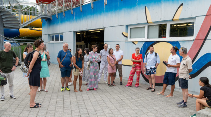 FBP Vaduz besichtigt Freibad Mühleholz: