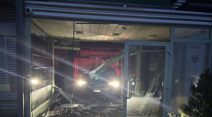 Einbruch in Waffengeschäft