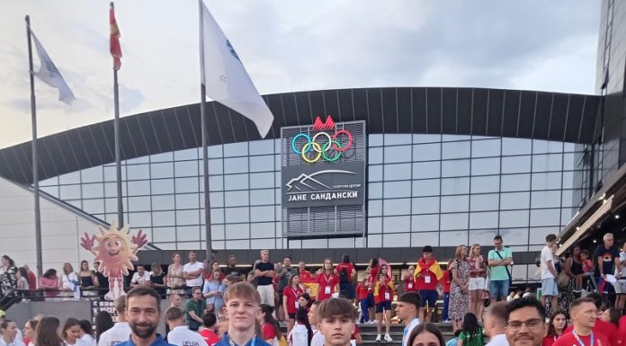 Erfolgsreiche Eröffnungsfeier des EYOF in Skopje