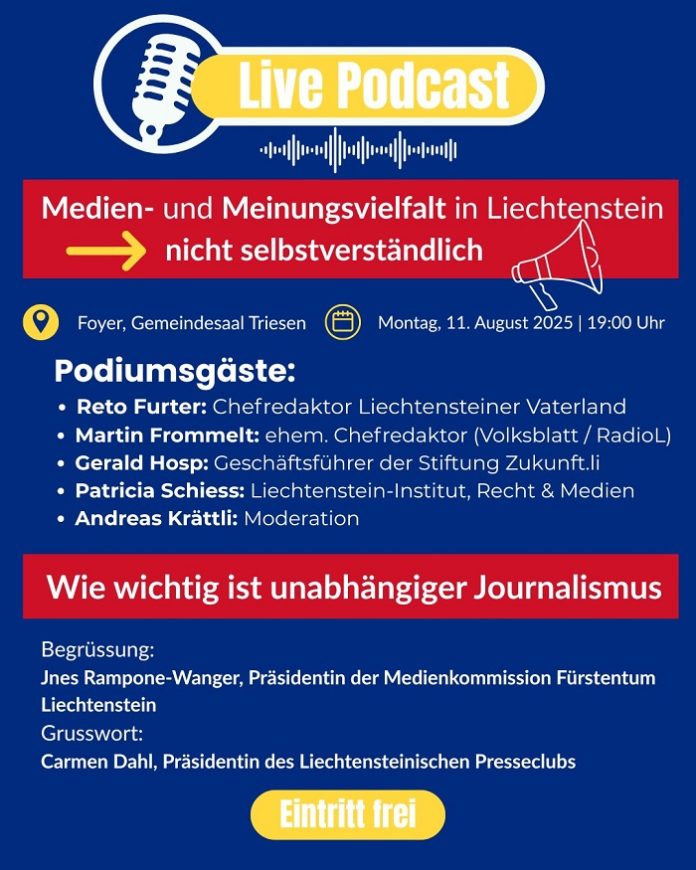 LIVE PODCAST MEDIENVIELFALT