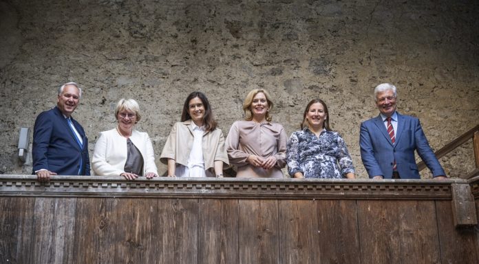 Landtagsvizepräsidentin Franziska Hoop trifft Parlamentspräsidenten der deutschsprachigen Länder