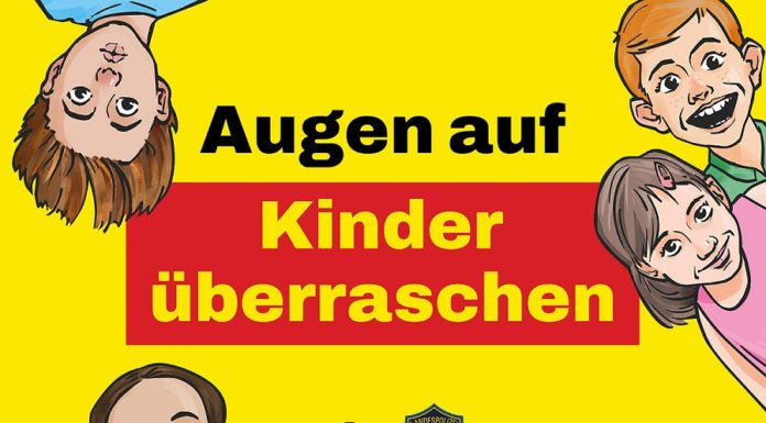Neue Kampagne: «Augen auf – Kinder überraschen»
