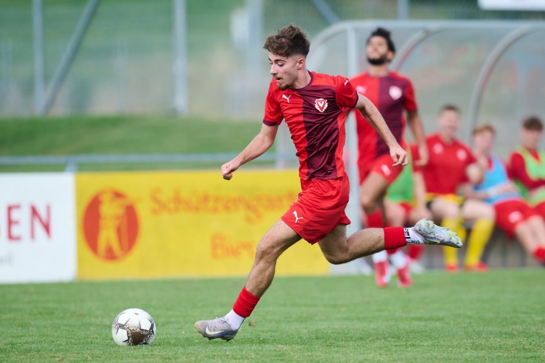 Vincenzo Collodoro, Doppeltorschütze Wittenbach-FCV 0-5-Sieg, 16.8.2025. M.Z.