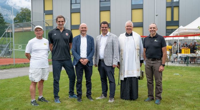 Neues Judozentrum und Tennisanlage in Ruggell eröffnet