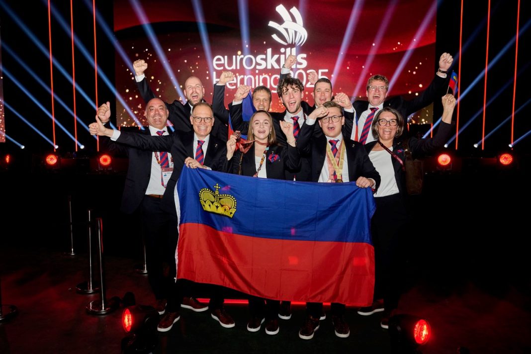 Euroskill FL in Dänemark, September 2025.Delegeation