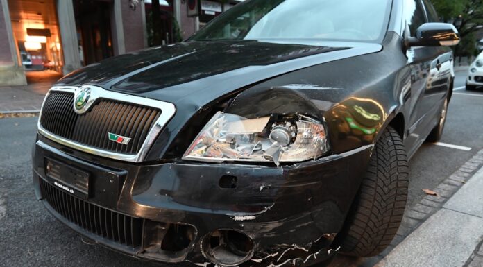 Bad Ragaz: Verkehrsunfall zwischen Auto und Motorrad