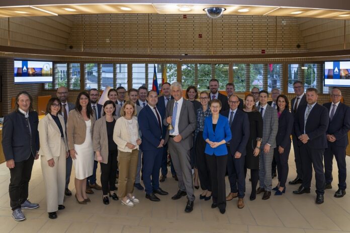 Verabschiedung i.Penson, LT-Sekretär Josef Hilti, 3.10.2025 LG-Rergierung.